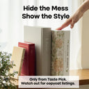 Book Shape Decorative Cable Management Box